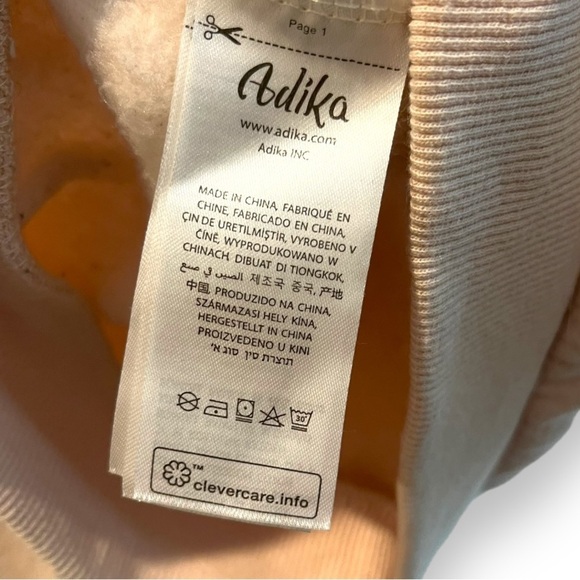 ADIKA | “Mistakes” Crewneck Sweatshirt | Tan Cream | Size Medium | SOLD OUT! - Picture 7 of 9